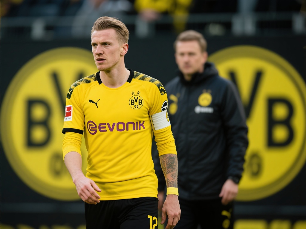 罗伊斯作为球队资深球员，他的态度自然无比