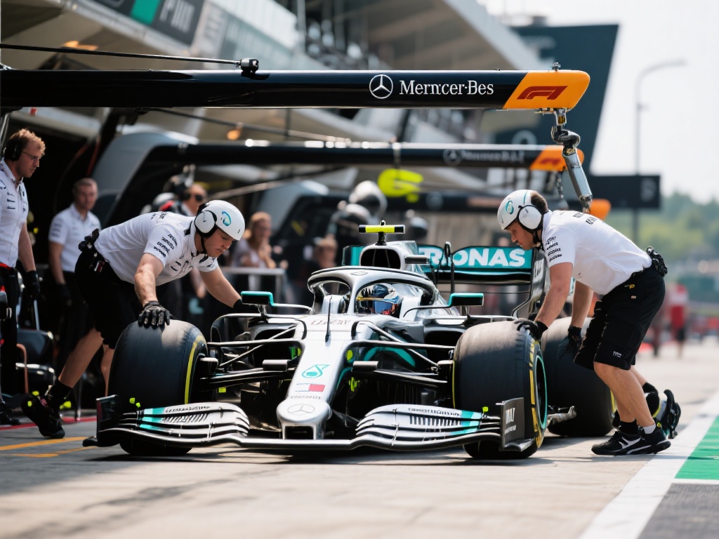 梅赛德斯则更注重精细化管理，每一个步骤都